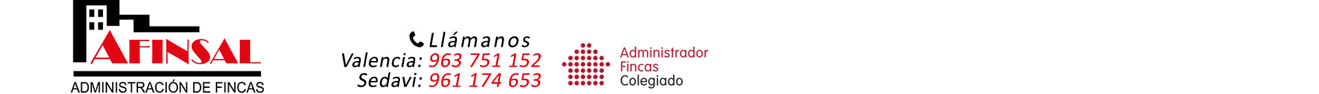 Afinsal Administración de Fincas logo